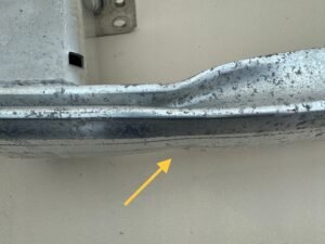 TOYOTA PROACE II JUMPY EXPERT 16- BELKA WZMOCNIENIE ZDERZAKA TYŁ TYLNA - obrazek 15