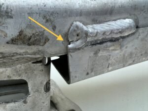 LAND ROVER EVOQUE I 1 L538 LIFT 15-18R WZMOCNIENIE ZDERZAKA BELKA TYŁ TYLNA - obrazek 7