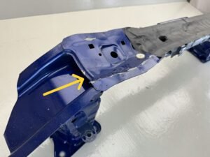 FORD FOCUS 3 III MK3 LIFT BELKA WZMOCNIENIE ZDERZAKA PRZÓD F0C1-72803 - obrazek 3