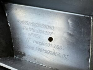 PEUGEOT PARTNER BERLINGO 2 II 08-15R BELKA ZDERZAKA PRZÓD 968058080 - obrazek 12