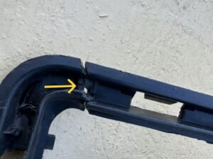 MERCEDES G KLASA W463 KRATKA ŚRODKOWA ZDERZAKA PRZÓD PRZEDNI A4638855000 - obrazek 5