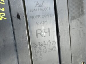 SUBARU OUTBACK IV LEGACY 09-13 OSŁONA PODWOZIA PRAWY PRAWA PRZÓD 56411AJ001 - obrazek 8
