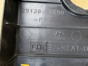 HYUNDAI IONIQ 1 I 16-22R WLOT ŻALUZJA KIEROWNICA POWIETRZA LEWA 29136-G7500 - obrazek 5