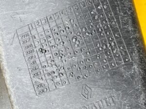 RENAULT KANGOO 2 II 07-21R ŚLIZG ZDERZAKA TYŁ PRAWY TYLNY 8200435438 - obrazek 6