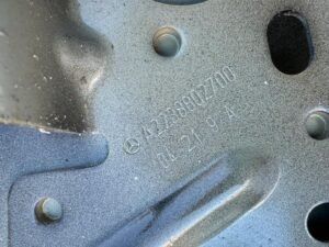 MERCEDES S KLASA W223 VII 7 20R- BŁOTNIK LEWY PRZEDNI PRZÓD A2238810100 - obrazek 14